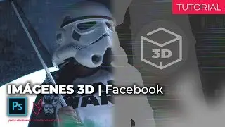 ¡Cómo crear IMÁGENES 3D para FACEBOOK! || Tutorial - Photoshop
