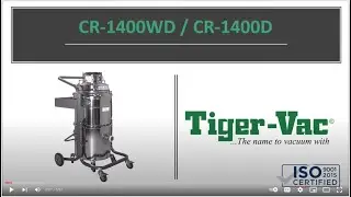 VACUUM CLEANER FOR CLEANROOM OPERATION - DRY OR WET&DRY RECOVERY