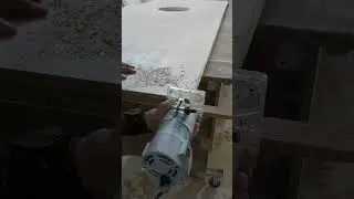 You can do it yourself!  Make a trench for the board-Good tools can increase work productivity #diy