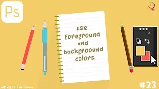 Use Foreground and Background Colors in Adobe Photoshop #23