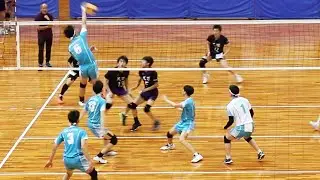 【近畿大会2024】清風 vs 天理 第３セット　＜男子バレーボール＞