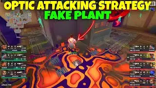 Optic Attacking Strategy | Optic Fake Plant | LOUD vs Optic Gaming | Valorant