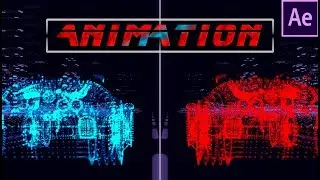 Blade Runner 2079 / After Effects / Trapcode Form / Cinema4D