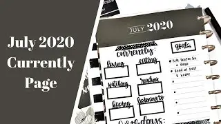 July 2020 Currently Page