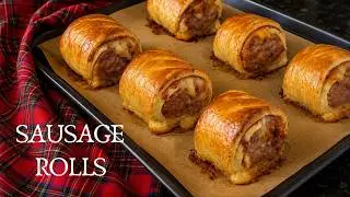 The most amazing sausage rolls recipe! :)  Cook with me.