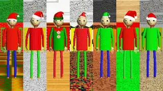 Evolution of Baldi's Christmas: Festive Party - All Perfect!