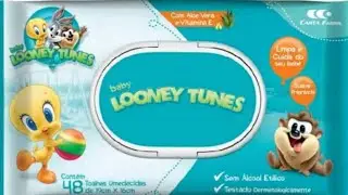 TOALHAS UMEDECIDAS BABY LOONEY TUNES