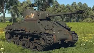 17 фрагов на японском шермане M4A3 76Wи чаффи M24 war thunder(реплей 2017)