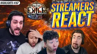 Streamers REACT to PoE NEW Expansion Secrets of the Atlas