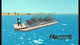 Сделал стабильное плавающее судно в Scrap mechanic 💦🛠️