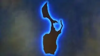 DIY LED Lamp - Making An AWESOME Isle Map Lamp Of the Danish Island Samsø!