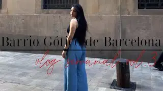 Barrio Gótico - Las Ramblas - El Mercado de la Boqueria | Vlog semanal 3 / me perdí de nuevo
