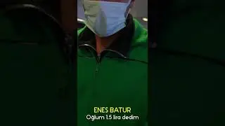 1.5 TL ye Fotoğraf Çektiriyor Enes Batur