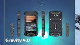 ICEMOBILE Gravity 4.0 - Water-Shock-Dust Proof Touchscreen Android Smartphone