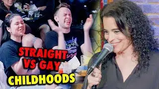 Asking gays and straights about their childhoods | Cut from the Jessica Kirson Crowd Work Special