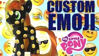 Emoji Pony Mood Jumper || FAN CUSTOM FRIDAY #6 || Custom OC Pony Giveaway & Tutorial