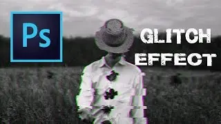 Photoshop CC Tutorial : 글리치 왜곡 효과를 만드는 방법