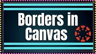 How to add borders to text in Canvas Pages