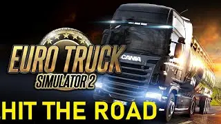 Euro Truck Simulator 2: Border Cross to Paris, Fuel Trouble !