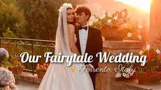 GRWM: WEDDING DAY VLOG🧚‍♂️ Bridal Makeup, Hair & Our Fairytale Wedding in Italy