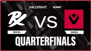 Paper Rex vs Sentinels | VALORANT at EWC 25 - Day 4 - Quarterfinals