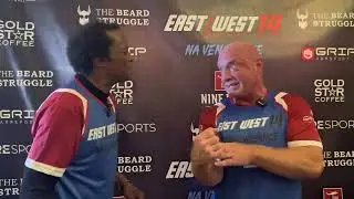 Todd Hutchings after East vs West 14