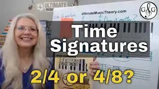 What's the difference between Time Signature 2/4 or 4/8