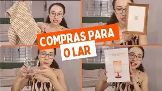 COMPRAS PARA O LAR ONLINE | SHOPEE E MERCADO LIVRE
