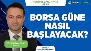 BORSA GÜNE NASIL BAŞLAYACAK? Oğuzhan Bıkmaz Yorumluyor | İnfo Yatırım