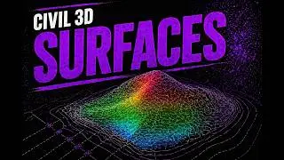 03 Modeling a Surface in Civil 3D 2020 to 2022 for Beginners