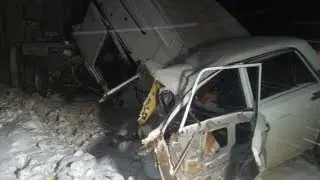 Жуткая авария в  Пензенской области столкнулись ВАЗ 2107, «Валдай» и три фуры