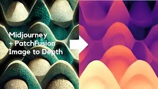 Image to Image using Depth Estimation - PatchFusion / Stable Diffusion