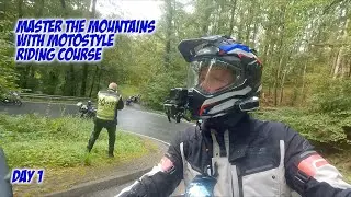 Vlog 38 - Mastering the mountains with the MotoStyle Mountain training - Day 1