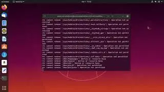 Destroying Ubuntu