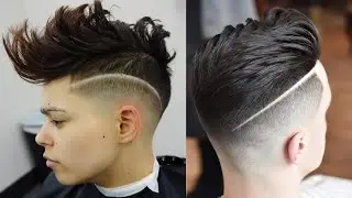 POMPADOUR || MESSY POMPADOUR || HAIRSTYLES || BARBER || ASMR?
