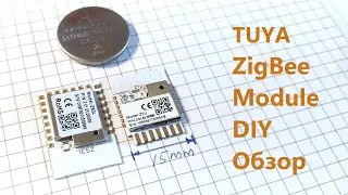 Tuya ZigBee module overview: 5-pin ZTU surge protector and 4-button ZS3L remote control