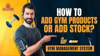 How to Add Products and Manage Stock | Gym Management System