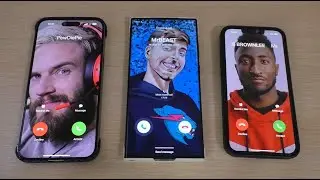 Incoming Call PewDiePie & MrBeast & Marques Brownlee