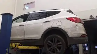 Repair coupler, distributor or automatic transmission Santa Fe 3 does not work four-wheel drive
