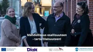 Mahdollisuus osallisuuteen -hanke esittäytyy!