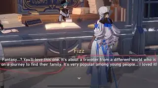 Did I just find a Genshin reference from Honkai star rail!??:0
