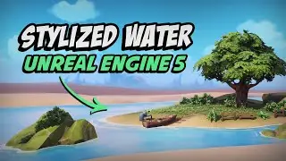 Creating a Stylized WATER shader in Unreal Engine 5 for Beginners