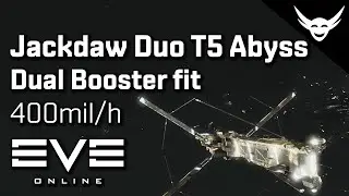 EVE Online - (400mil/h) Jackdaw T5 Abyss Remote booster fit