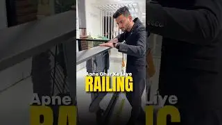 Railing ideas l Railing l home improvement l Glass railing l Modern railings l Staircase inspiration