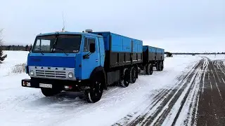 Дальнобой. Камаз. Рейс в Кокшетау за мраморным щебнем. (Часть 1)