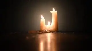 СВЕЧИ  МАМА ПАПА Я ФУТАЖ