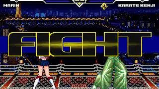 Marin Aoki vs Karate Kenji MUGEN BATTLE