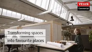Transforming spaces with daylight and fresh air to increase work satisfaction of office employees
