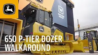 650 P-Tier Dozer Walkaround | John Deere Construction