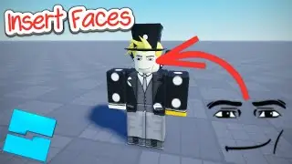 How to Insert Faces into Roblox Studio! (2024)